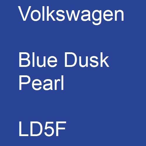 Volkswagen, Blue Dusk Pearl, LD5F.